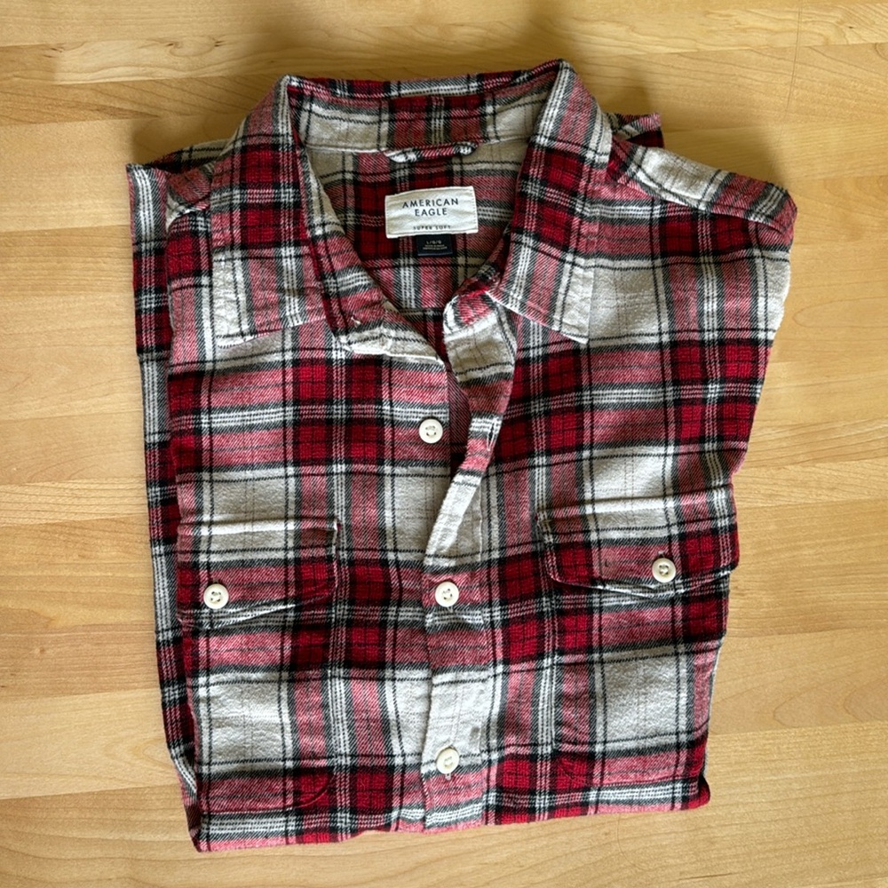American Eagle Men’s Flannel Shirt
